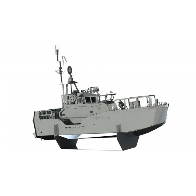 3D Metalen Bouwpakket, Guardian of the Coast, Metal Time, MT018, 21x6x12cm