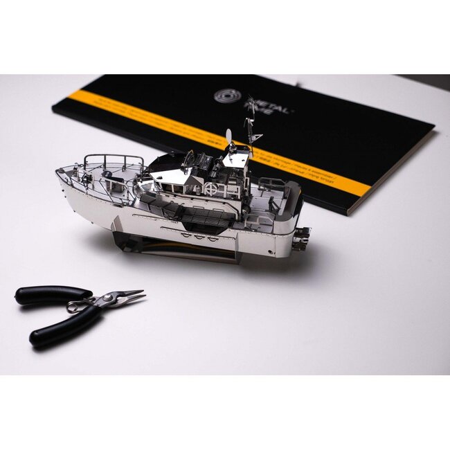 3D Metalen Bouwpakket, Guardian of the Coast, Metal Time, MT018, 21x6x12cm