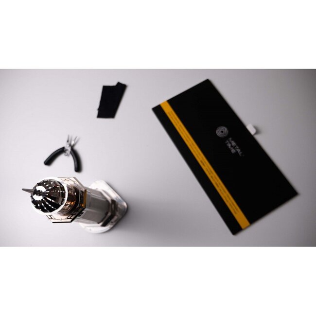 3D Metalen Bouwpakket, Sailors Companion incl LED verlichting, Metal Time, MT002, 11x11x25cm