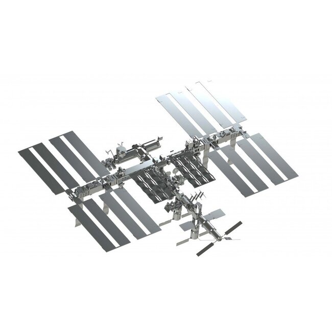 3D Metalen Bouwpakket, Astronauts Lodge, Metal Time, MT017, 19,8x23,4x22,9cm