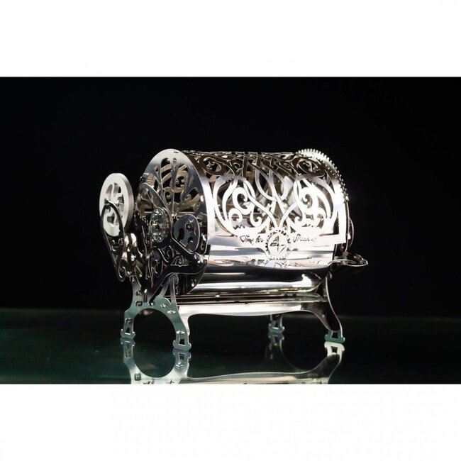 3D Metalen Bouwpakket, Gorgeous Gearbox, Time for Machine, T4M38026, 11,2x9,8x11cm