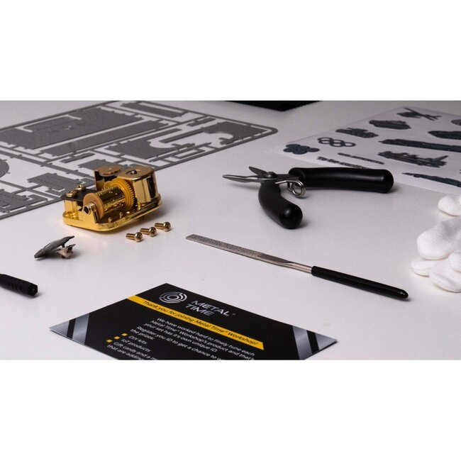 3D Metalen Bouwpakket, Muziekdoos Grande Pionola, Metal Time, MT011, 15x12x13,4cm