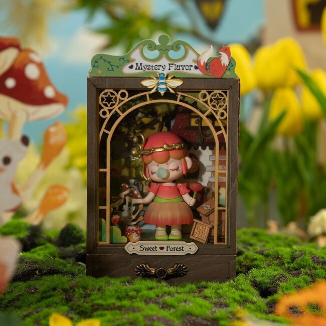 Robotime, DIY Poppenhuis Sweet Forest, DS026, 10,4x8,2x18,4