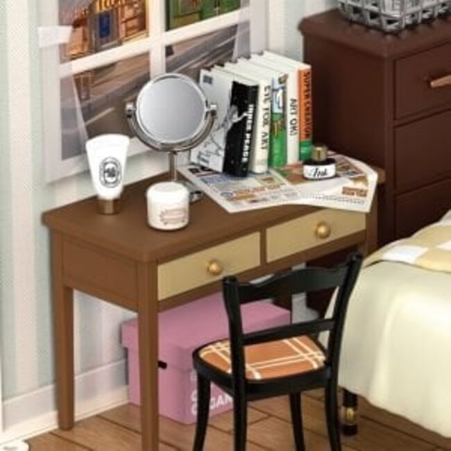 Robotime, DIY Huisje Super Creator Sweet Dream Bedroom, DW009, 16,3x16,3x15,2cm