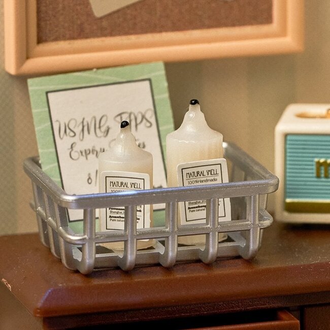 Robotime, DIY Huisje Super Creator Sweet Dream Bedroom, DW009, 16,3x16,3x15,2cm