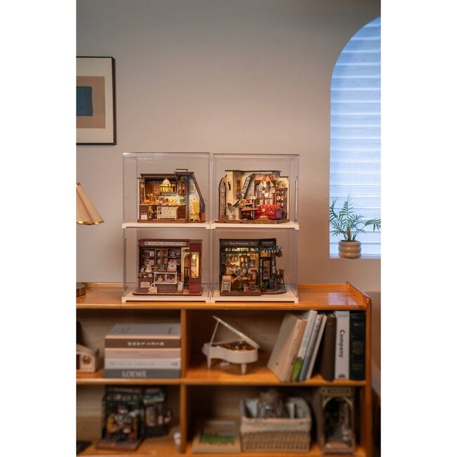 Robotime, Catherine's Living Room, DIY Miniatuurhuis, DG175, 21,2x18,5x17,8 cm