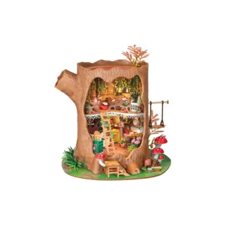Robotime, DIY Miniatuurhuis, Fairytale Tree House, DG179, 21x18,3x22,5cm