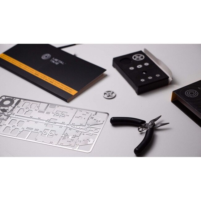 3D Metalen Bouwpakket, Elusive Nautilus, Metal Time, MT045, 21x5x7cm