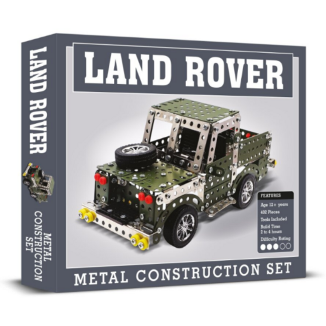 3D Metalen Bouwpakket, Coach House, Land Rover, CHP0010, 26,8x12,5x12,5cm