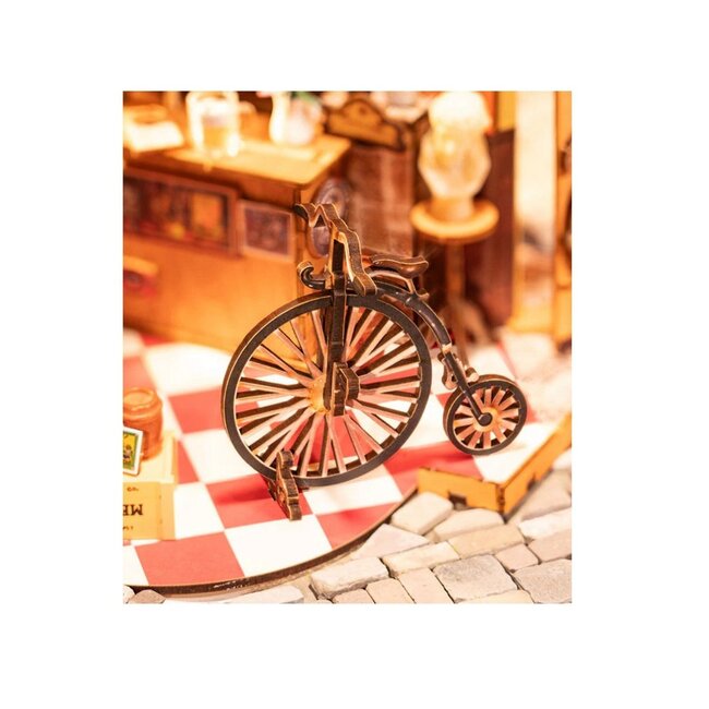 Robotime, Cheers Bar & Dining, DIY Miniatuurhuis, DG173, 22x15x18.5cm