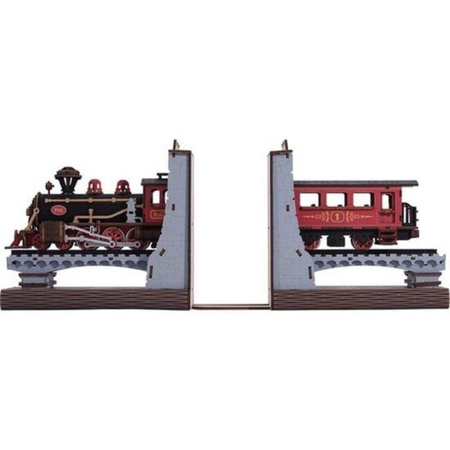 Robotime, DIY Book Nook & Wonderland Boekensteun, Century Train, TGE01, 44x10,6x16,6cm
