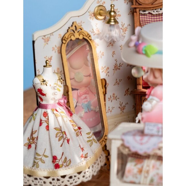 Robotime, DIY Miniatuurhuis, Elsa's Tailoring, DG178, 23,8x16,5x17,5 cm