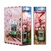 Tonecheer, DIY Book Nook, Sakura's Travel Bookend, TQ119, 18x8x24,5cm