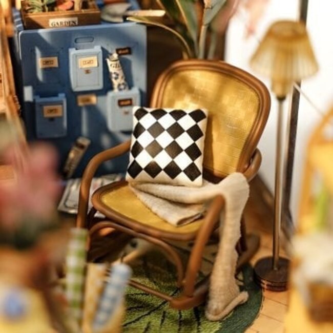 Robotime, DIY Book Nook Boekensteun Garden House, TGB06, 20,3x11x24,1cm