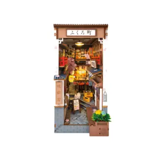 Robotime, DIY Book Nook Boekensteun Sakura Wine Alley, TGB11, 11,1x19,5x22,1cm