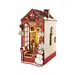 Robotime, DIY Book Nook Boekensteun Christmas Indoor Scene, TGC07, 21,8x13,6x24,7 cm
