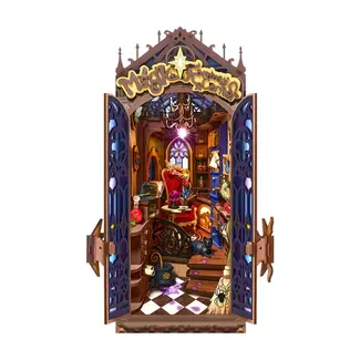 Robotime, DIY Book Nook, Magic Fantasy Corner, TGB14, 22,0x12,2x27cm