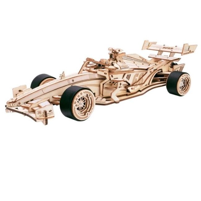 Robotime, Houten Puzzel 3D Racing Car, LK505, 29x10,5x7,6cm