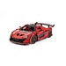 Eco Wood Art (EWA) DIY 3D Mechanical Model Racing Car Red, 4073, 21x9,5x5,7cm