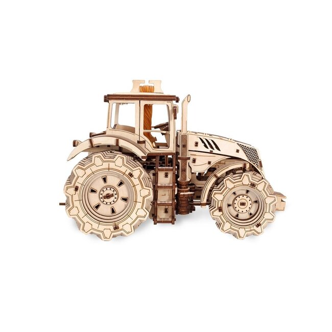 Eco Wood Art (EWA) 3D Mechanische Puzzel Tractor 891 31,5x17,3x20,7cm