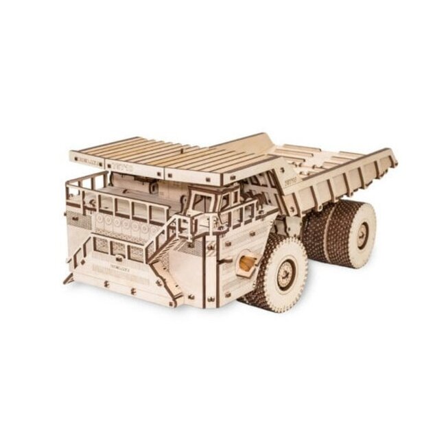Eco Wood Art (EWA) 3D Mechanische Puzzel Belaz 75710, 563, 43,5x21x17,5cm