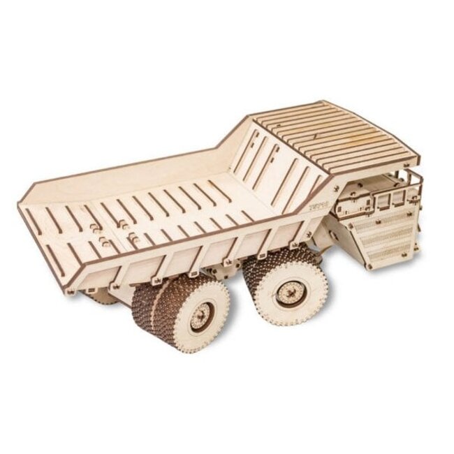 Eco Wood Art (EWA) 3D Mechanische Puzzel Belaz 75710, 563, 43,5x21x17,5cm
