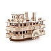 Eco Wood Art (EWA) 3D Houten Puzzel Paddle River Princess Stemaer, 3397, 35×20×22,5cm