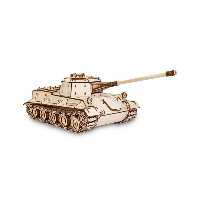 Eco-Wood-Art (EWA) 3D Mechanische Puzzel Tank "Lowe", 044, 62x22x18cm