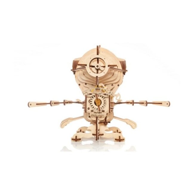 DIY Eco Wood Art 3D Mechanische Puzzel Piratenluchtschip Skylord, 327, 37,1×37,7×25,5cm