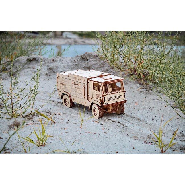 Eco Wood Art (EWA) 3D Mechanische Puzzel MAZ-5309RR, 686, 35,2x13,1x16,7cm