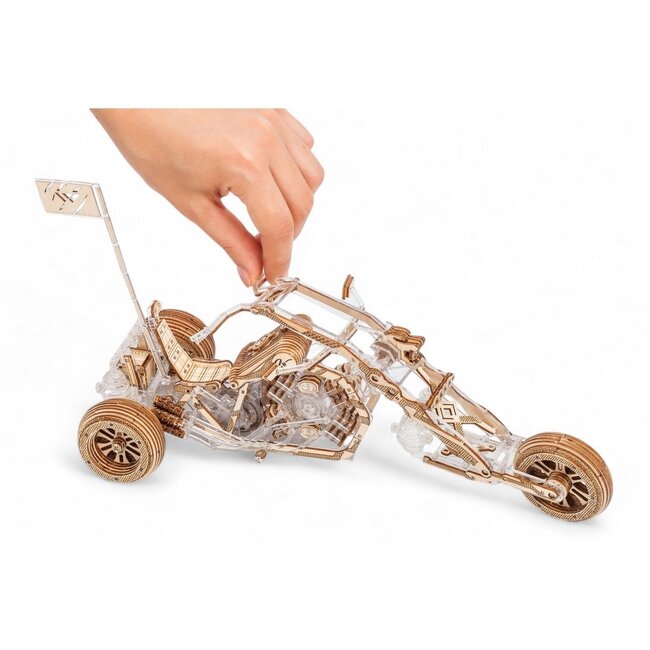 Veter Models 3D Modelbouwpakket Black Wolf Driewieler, AKV-18, 30,5x12x16,5cm