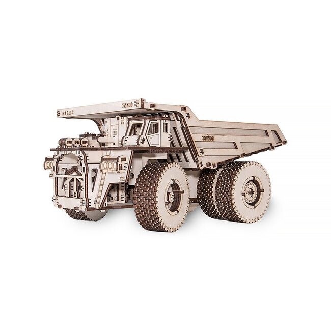 Eco Wood Art (EWA) 3D Houten Puzzel Belaz 75600, 082, 31x22x15,5cm