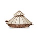 Eco Wood Art (EWA) 3D Mechanische Puzzel Da Vinci Tank 716 25,3x23,9x15,6cm