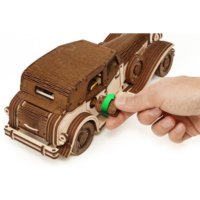 Eco Wood Art (EWA) DIY 3D Mechanical Model Ferdinand, 3878, 28 x 9,6 x 9cm