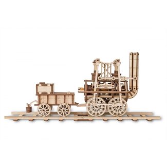 Eco Wood Art (EWA) 3D Mechanische Puzzel Locomotion, 426, 40x10x17,8cm