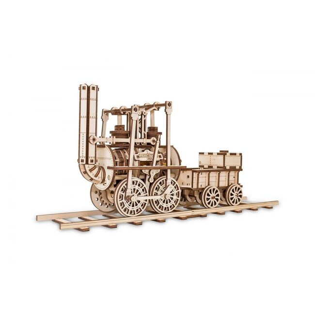 Eco Wood Art (EWA) 3D Mechanische Puzzel Locomotion, 426, 40x10x17,8cm