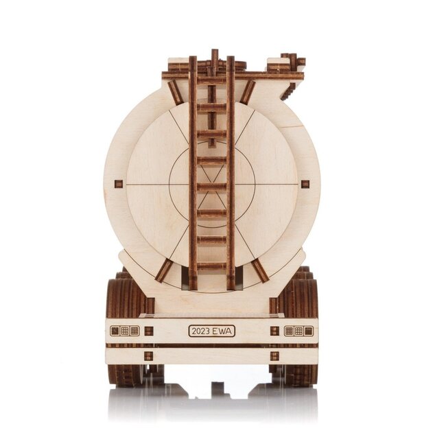 Eco Wood Art (EWA) 3D Houten Puzzel Tank Semitrailer for Truck “Road King”, 410, 39,7x10,8x20cm