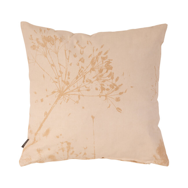 Linen & More Florine kussen beige 45x45cm