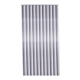 2Lif Aruba Vliegengordijn zwart wit 90x200cm