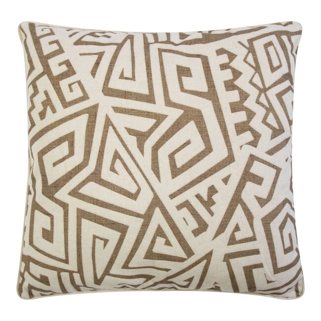 Mars & More Breeze Kussen figo bruin 50x50 cm