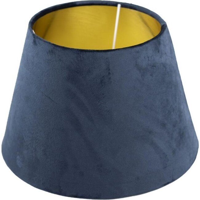 Mars & More Lampenkap fluweel Navy 30x20cm