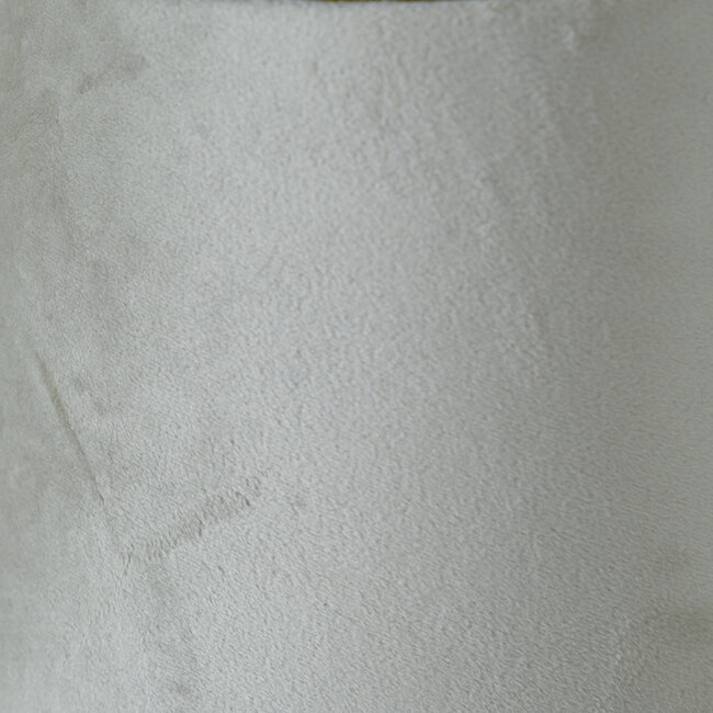 Mars & More fluwelen lampenkap champagne dia 25cm