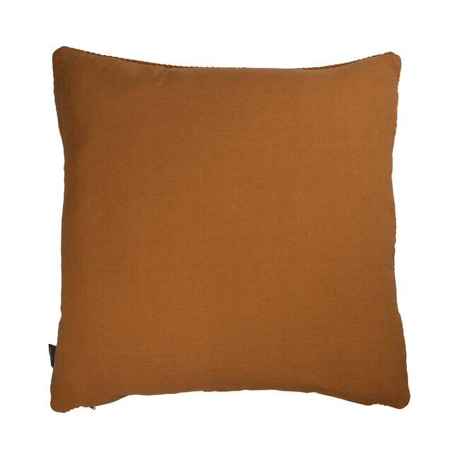 Linen & More Levi kussen bruin 45x45cm