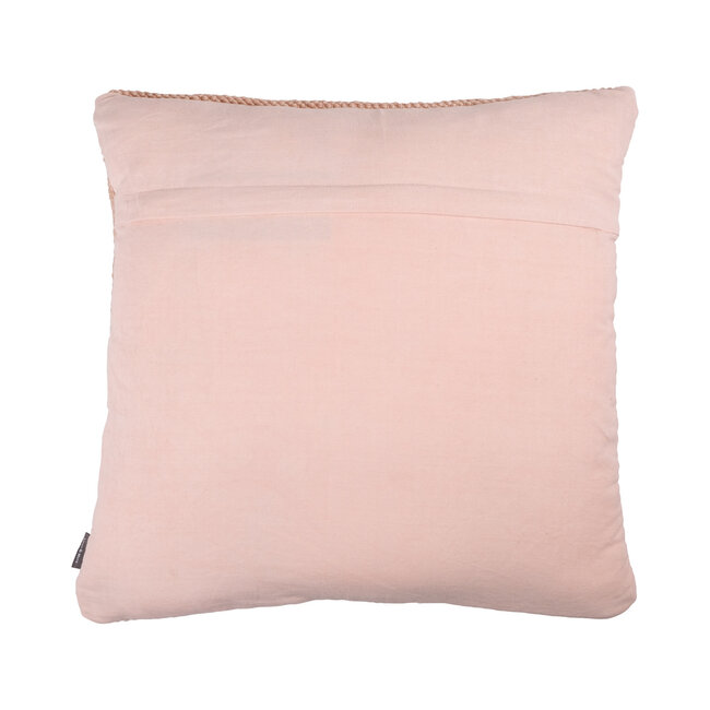 Linen & More Aden kussen roze 45x45cm
