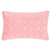 Linen & More Graphic Stonewash kussen roze 30x50cm