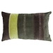 Linen & More Velvet Stripe kussen groen 30x50cm