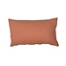 Linen & More Flannel kussen oranje 30x50cm