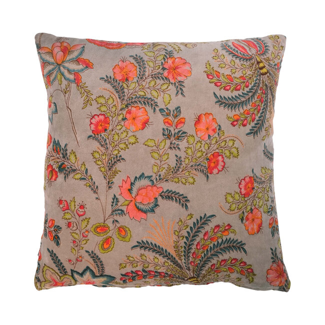 Linen & More Avalon kussen grijs 45x45cm