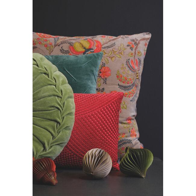 Linen & More Avalon kussen grijs 45x45cm