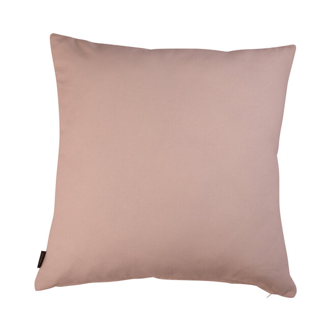 Linen & More Uneven Ruffle kussen gebroken wit geel 50x50cm